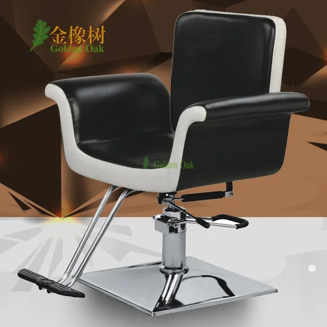 Hairdressing chair barber chair. Put down hair salons haircut chair