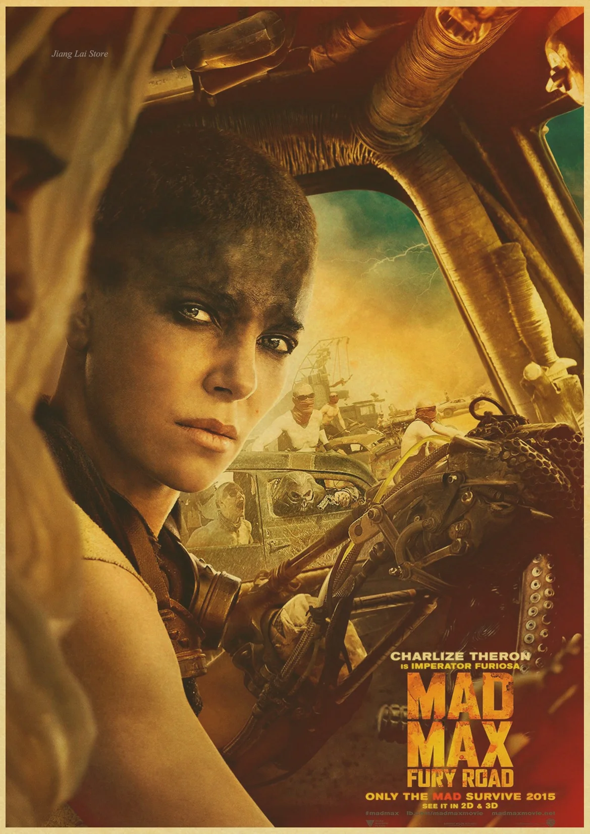 Фильм триллер Mad Max 4 винтажный бумажный плакат настенная живопись украшение дома 42X30 см 30X21 см - Цвет: H258