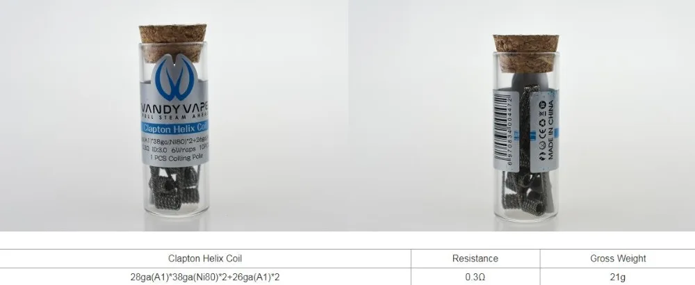 Clapton Helix Coil