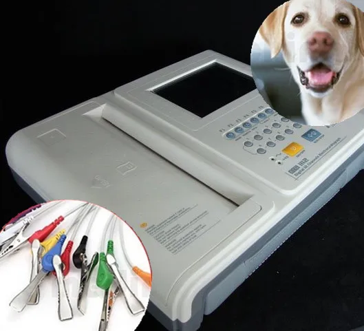 Professional Veterinary 12 Channel ECG / EKG Machine with