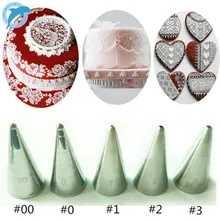 LINSBAYWU 5 шт./компл. насадка для глазировки Кондитерские наконечники из сахара торт выпечки инструменты