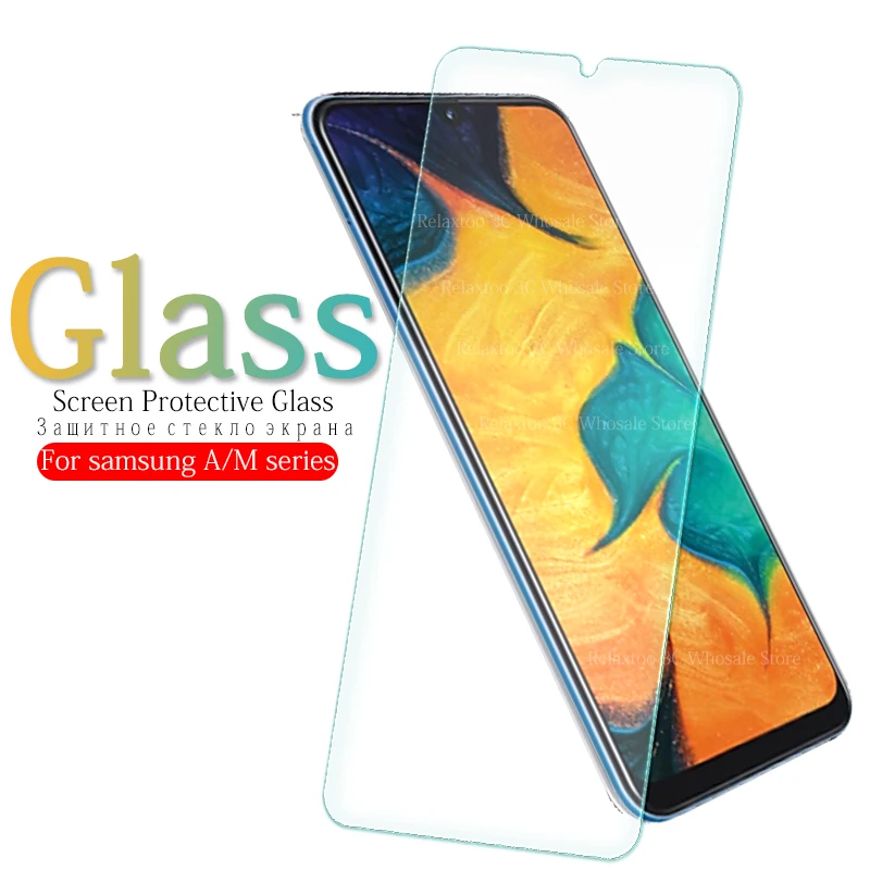 

Protective Glass For Samsung Galaxy A50 A40 A70 A30 A10 A60 A90 A20 M10 M20 M30 2019 Screen Protector Tempered Glas sumsung a 50
