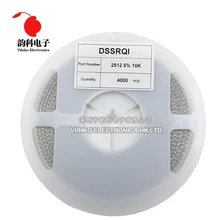 4000 шт. 2512 1W SMD резистор проволочного чипа резисторы 0R-10 м) 0 0,1 0,5 100 220 Ом 0.1R 0.5R 100R 220R 1K 2,2 K 4,7 K 10 K, 47(Европа) K 100K 1 м 10 м