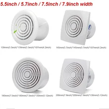 220V 5,5~ 7,9 дюймов тишина вентиляции сильный выхлоп вытяжной вентилятор для оконная стена ванная, туалет, кухня, установленный 100/150mm вентилятор