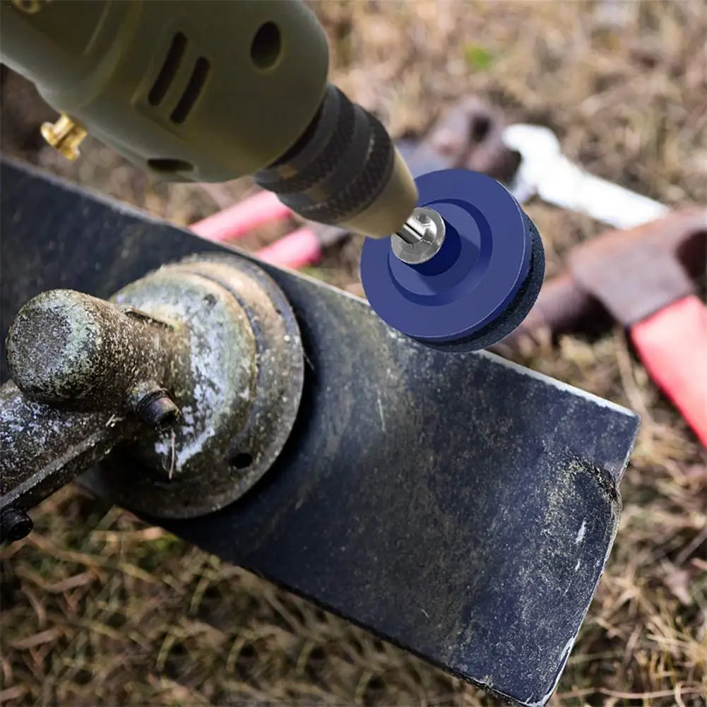 

Lawn Mower Sharpener Mower Blade Abrasive For Power Drill Hand Drill Universal Grinding Rotary Drill Cuts Lawnmower Sharper