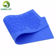 Cocina выпечки сахар силиконовый коврик силиконовые формы кухня силиконовые кружева формы помадка торт украшения инструменты Ferramentas Bolo