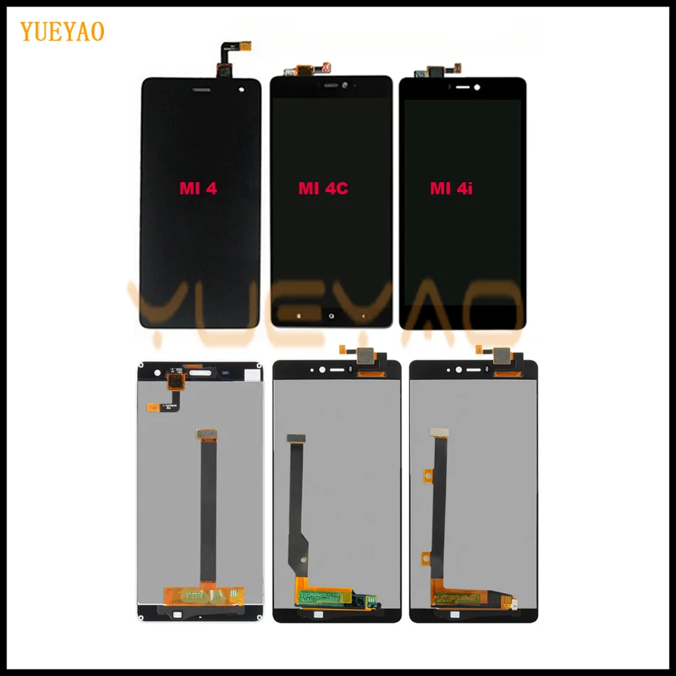 

5.0" LCD Screen For Xiaomi Mi4 LCD Display MI4C LCD Touch Screen Digitizer For Xiaomi Mi 4 4C 4i Mi4i LCD Screen Touch Panel