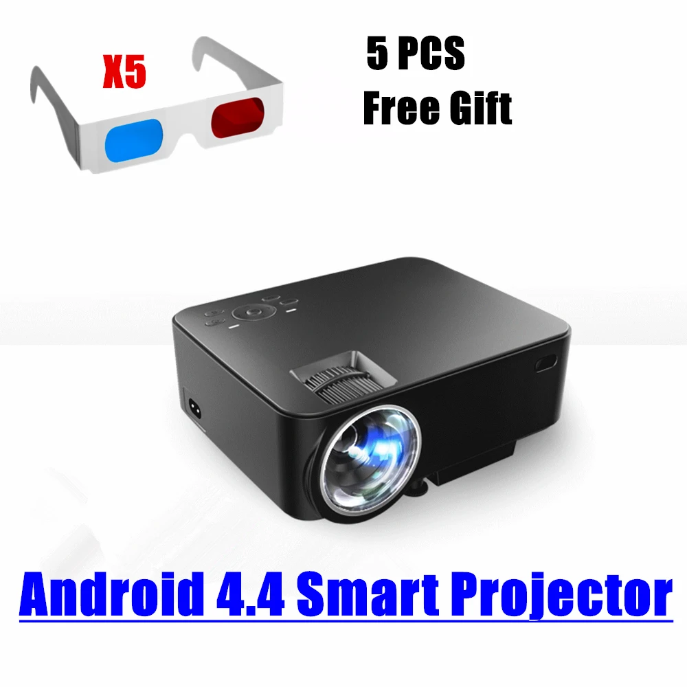 NIERBO Pico Projector HD LED Mini Android Wifi Bluetooth Cheap LCD