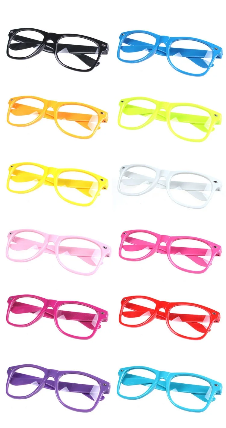 Cubojue карамельный цвет модная оправа для очков для мужчин женщин заклепки квадратный очки человек женский макияж nerd очки прозрачный