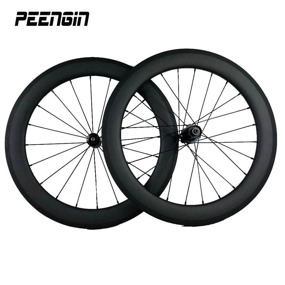 Clearance bicicleta plegable 20inch 406 Carbon Fiber BMX Wheels / rim V Brake and Disc Brake available for Folding Bike cycling rider 0