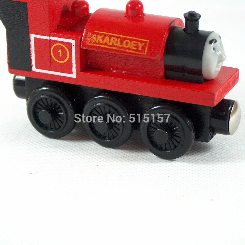 trackmaster engine on wooden track