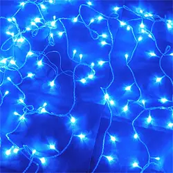 100 светодиодный 12 м светодиодный светящиеся гирлянды 8 режимов вечерние Рождество украшения сада IP44