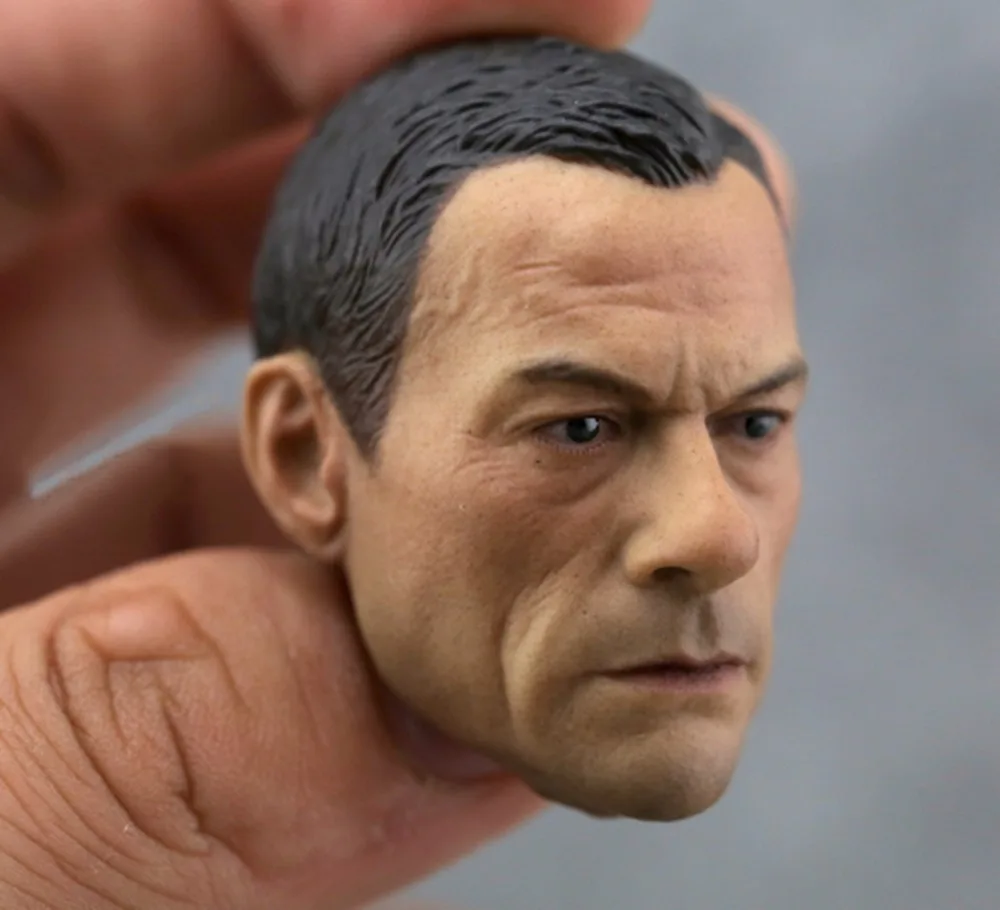 Bloodied KICKBOXER Custom 1/6 Scale Jean-Claude Van Damme Head 