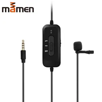 

For Gopro Smartphone Camera km-d2 Omnidirectional Capacitor Collar Microphone Mobile Recording K Song R20