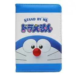 Дорожные аксессуары мультфильм Doraemon Обложка для паспорта крышка Дамские туфли из pu искусственной кожи хранения Организатор визитница