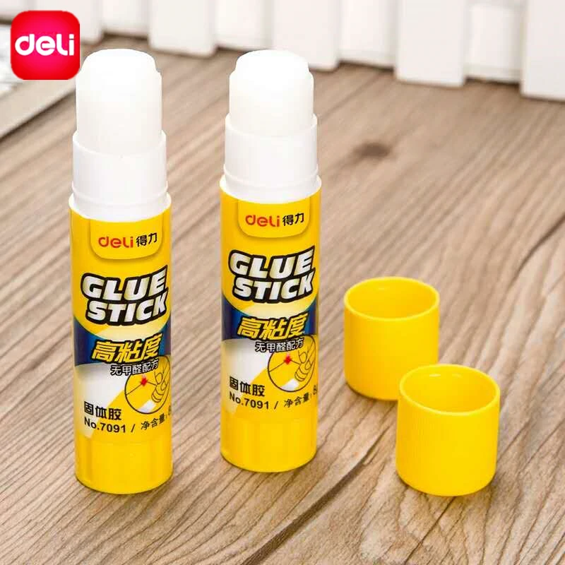 Deli Solid Glue Sticks School Office Supplies Washable High Viscosity