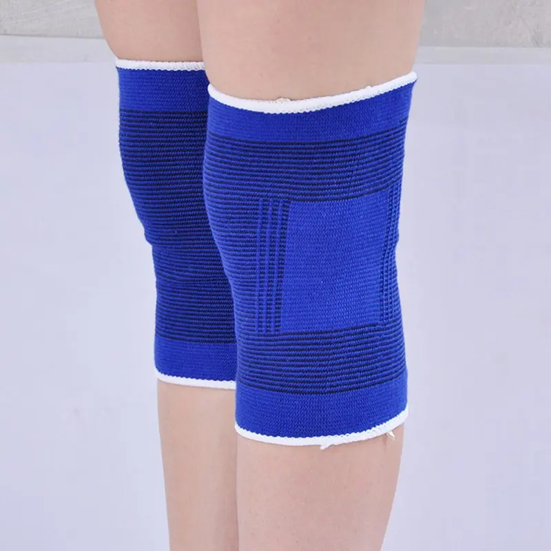 

2 x Elastic Neoprene Sport Safety Knee Brace Pads Volleyball Joints Muscles Support Strap Elbow Guard Protector Injury Sprain