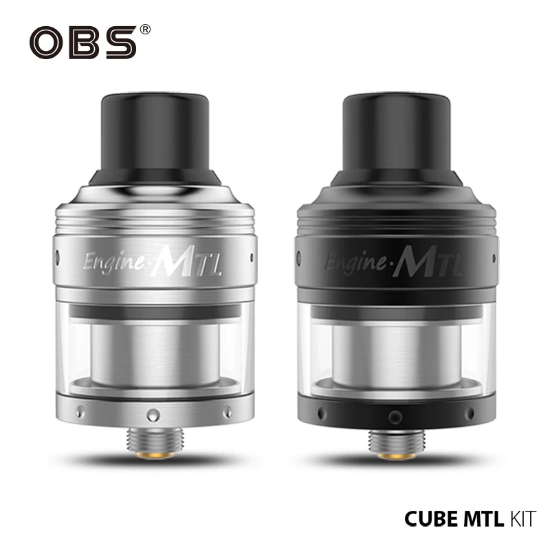 Электронные сигареты OBSCube с двигателем MTL RTA комплект встроенный аккумулятор 3000
