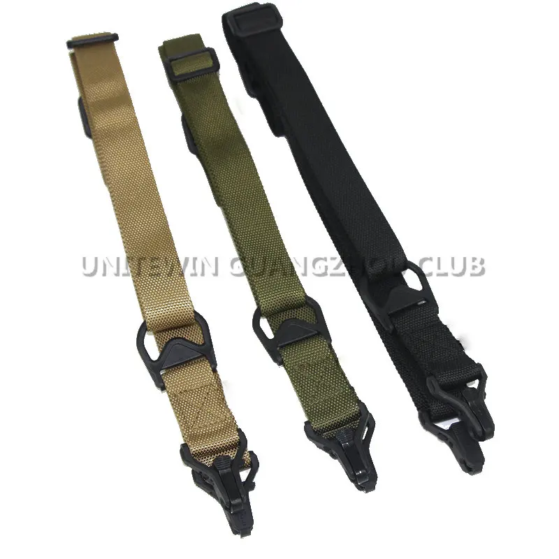 

Tactical One Point Rifle Sling System Strap Adjustable Hunting Airsoft Gun Sling Outdoor Protective Safety Nylon Gun Strap