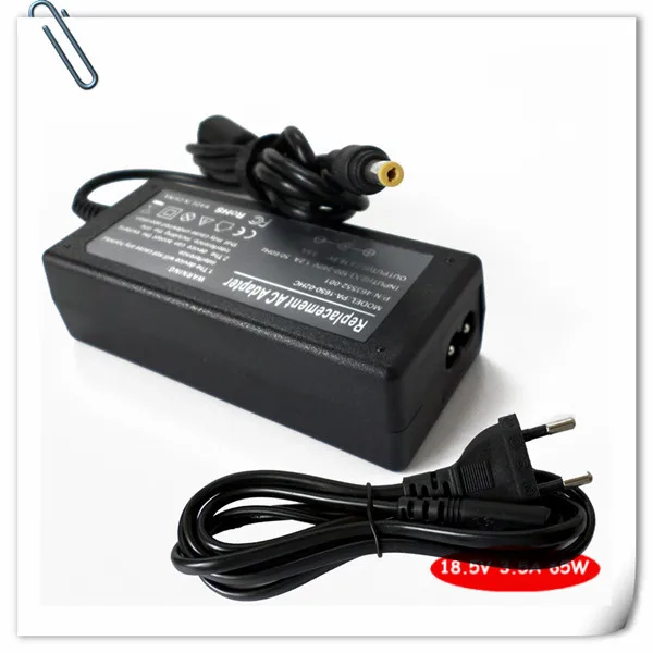 Laptop AC Adapter Charger For HP Compaq EVO N600C N610C N620C N610V N800C N800V N800W Notebook Power Supply Cord 65w