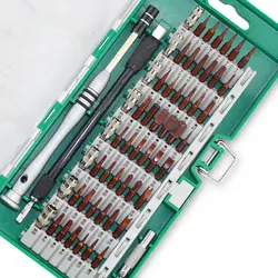 Компьютер ноутбук мобильный телефон ремонт инструменты комплект прецизионные отвертки ручные инструменты 60 в 1 Прецизионная отвертка