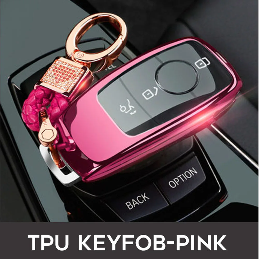 

Hot sell Key Cover Jacket Keyless Protector Holder for Mercedes Benz AMG 2017 E Class E260 E200 E200L W213 E300 E300L E320
