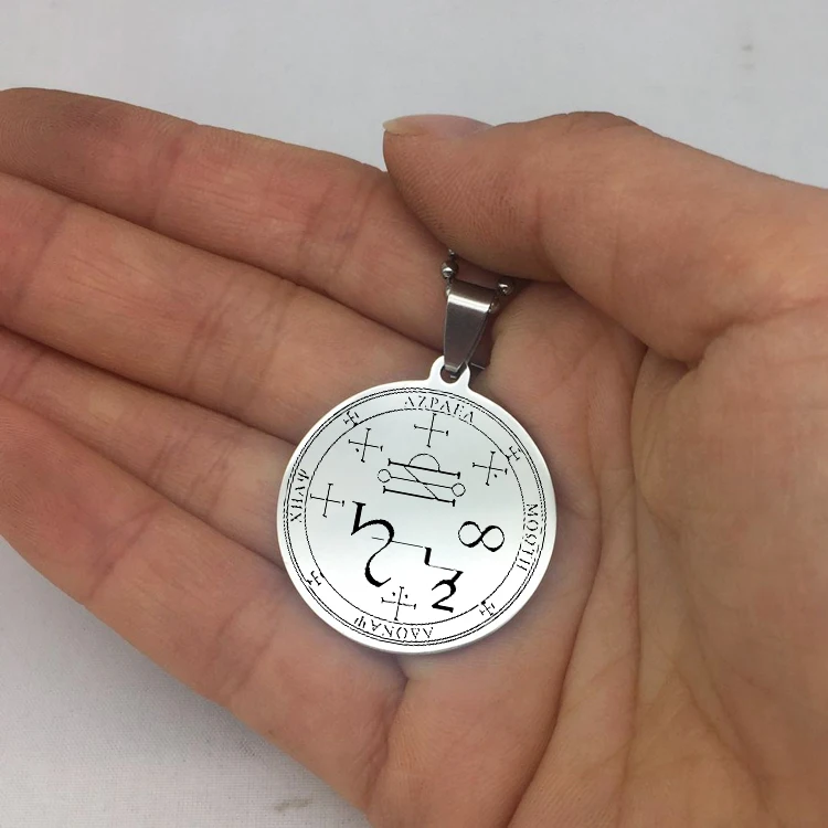 Индивидуальное ожерелье с диском из 7 браслетов с подвеской Майкл Рафаэль Уриэль ювелирные изделия лучший подарок для друга YP6715