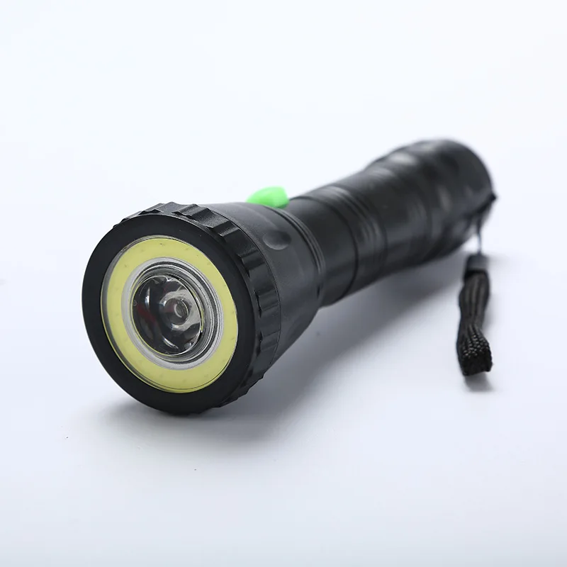 

2 Modes COB Led Flashlights Home Use ABS COB Light Portable Led Flash Light Lantern for Camping