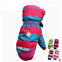 GLV801 children ski winter font b gloves b font keep warm Outdoor cycling font b gloves