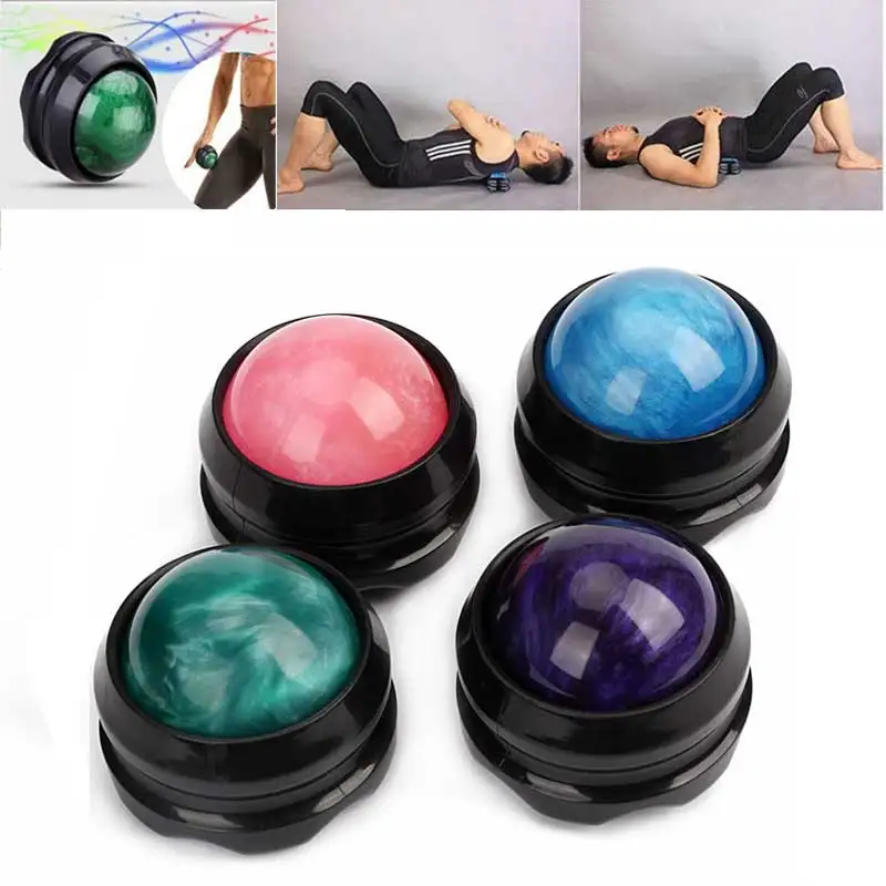 font b Fitness b font Massage Roller Ball Massager Body Therapy Foot Hip Back Relaxer