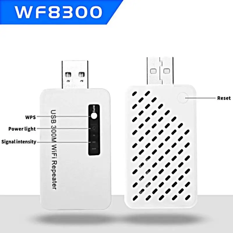 1 шт. 300 м Wifi ретранслятор мобильного телефона сетевой маршрутизатор USB 300 м сеть ретрансляции Wi-Fi расширитель беспроводной усилитель