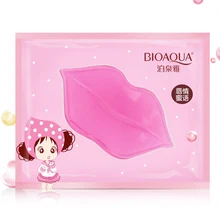 1 шт. Косметический Уход за губами, кристаллическая коллагеновая маска для губ, подушечки, увлажняющая эссенция от старения против морщин, пластырь, гель для ухода за губами