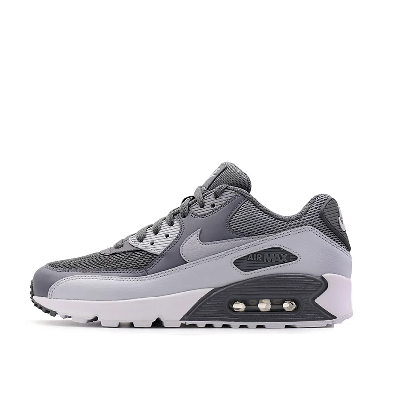 NIKE AIR MAX 90 Original Authentic Men's ESSENTIAL Running Shoes Sport Outdoor Sneakers Comfortable Durable Breathable 537384