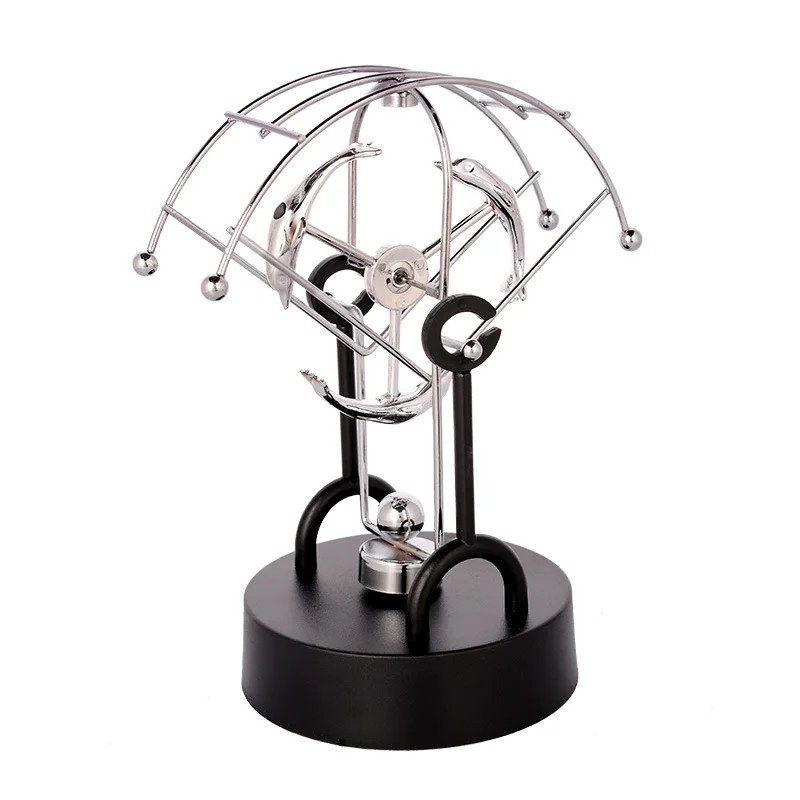 Rotation Dolphin Perpetual Object Home and Office Decoration