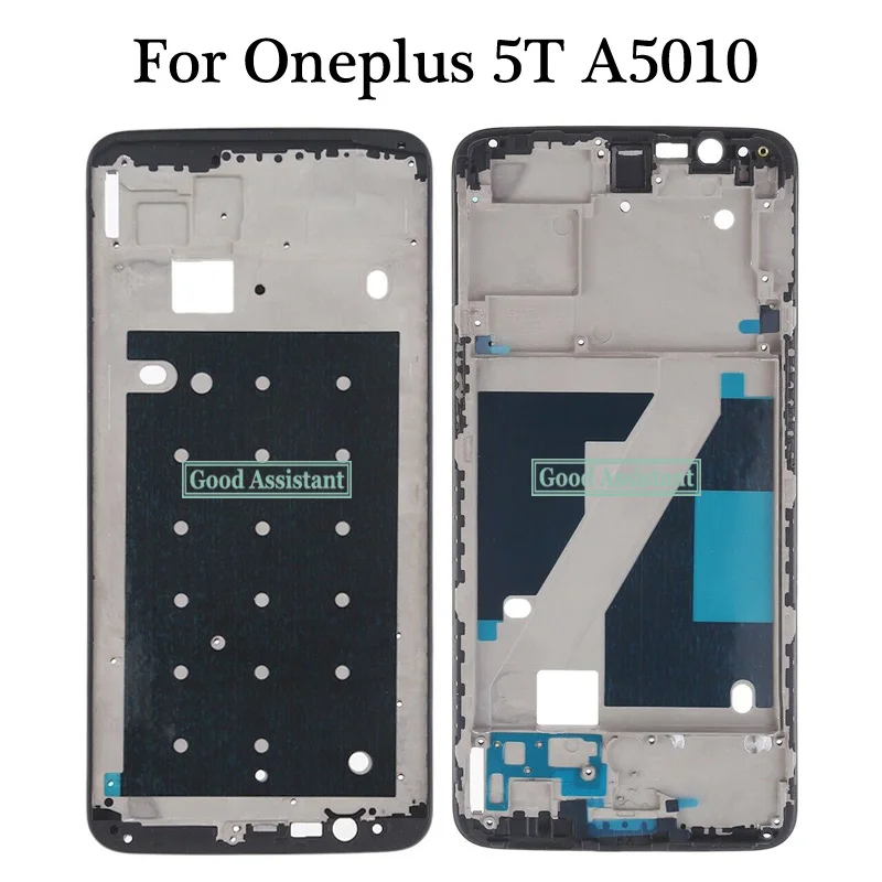 

For Oneplus 5T 1+ 5T A5010 Front Housing Chassis Plate LCD Display Bezel Faceplate Frame Front frame ( No LCD )