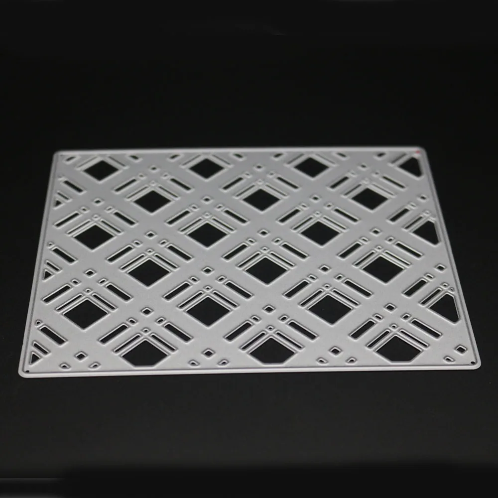 

Birthday Grid Flowers Metal Cutting Dies For DIY Scrapbooking Card Making Album Stencil Embossing Clear Stamps And Dies 2019