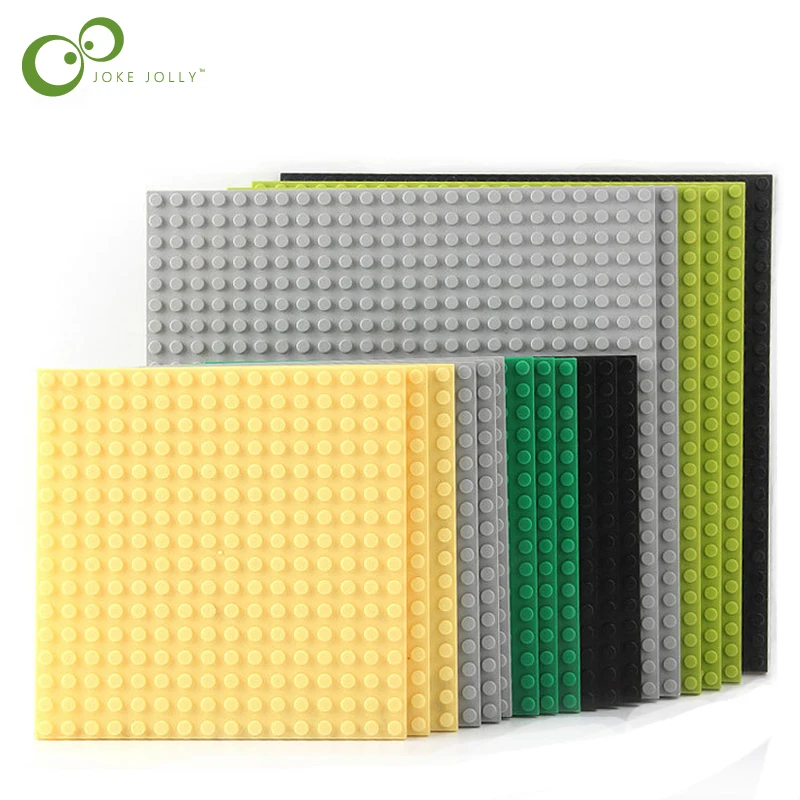 

16*16/24*24 Dots Base Plate for Small Bricks Baseplate Board DIY Building Blocks Toys For Children Compatible with legoing GYH