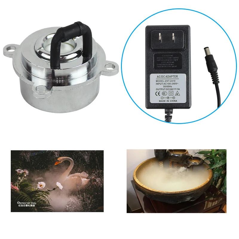 Ultrasonic Mist Maker 350ml/h 24V Industrial Nebulizer Atomizer Head