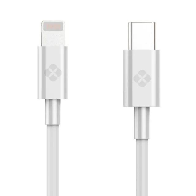 TOTU usb type C-8-контактный телефонный кабель для Lightning iPhone X, 8, 7, 6, 6S Plus, для Macbook, для iPhone, быстрое зарядное устройство, шнур OTG - Цвет: White
