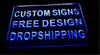 design your own Custom ADV LED Neon Light Sign Bar open Dropshipping decor shop crafts led ► Photo 2/5