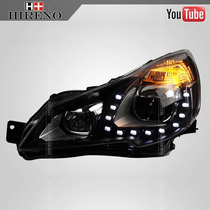 

Car Styling Head Lamp for 2010-12 Suba-ru Outback Headlights LED Headlight DRL Daytime Running Light  Xenon HID Accessories