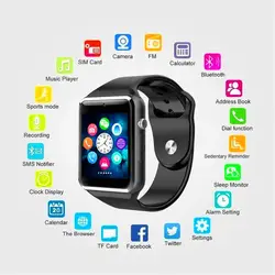 DZ09 Новый Smartwatch Умный Цифровой Спорт золото смарт часы DZ09 шагомер для телефона наручные часы Android для мужчин женщин