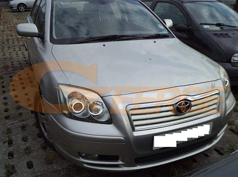 Для Toyota Avensis T25 2003 2004 2005 отличное Ультра яркое освещение CCFL ангельские глазки комплект Halo Кольцо