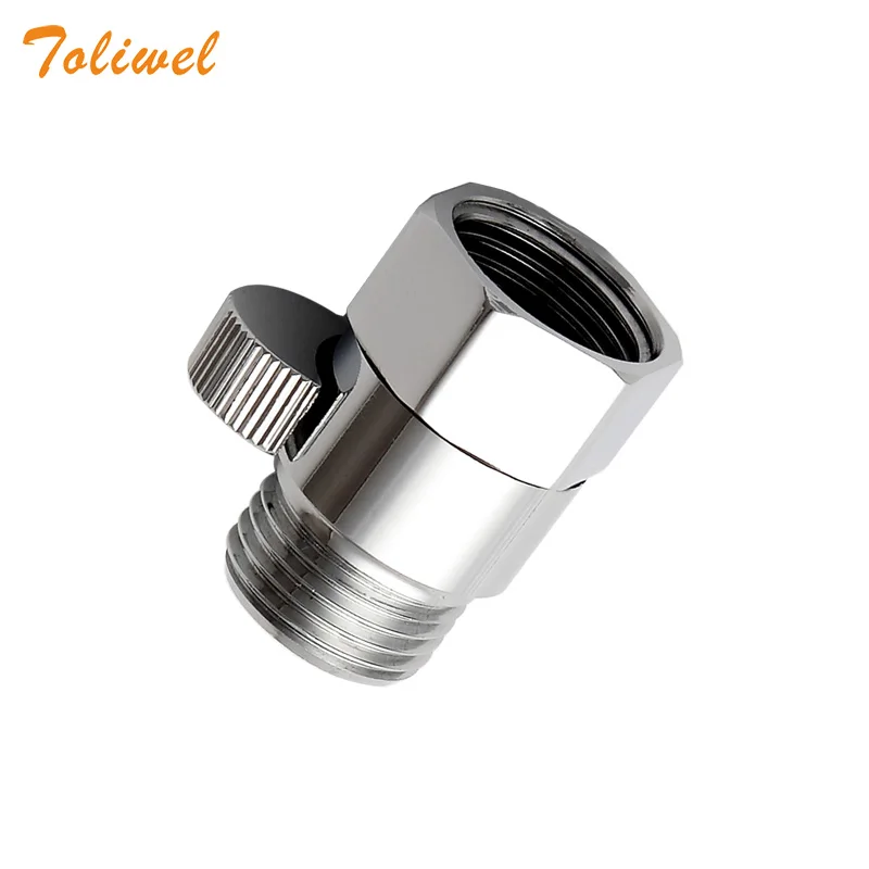 

Shower Pressue Valve Solid Brass Water Control Valve Shut Off Valve for Bidet Sprayer or Shower Head, Polished Chrome