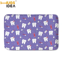 HUGSIDEA нескользящий популярный стоматологический моющийся коврик у входной двери ванной ковер домашний дизайнер коврики для кухни Декоративные Коврики для спальни