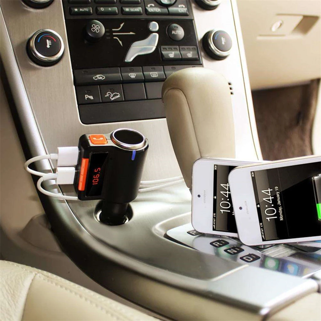 MagiDeal fm-передатчик Bluetooth FM модулятор автомобильные комплекты громкой связи mp3-плеер