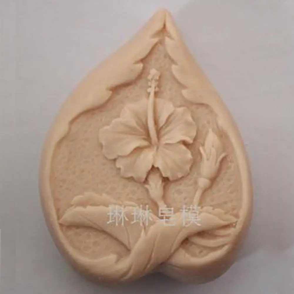 

Grainrain Soap Molds Silicone Flower Flexible Handmade Craft Polymer Clay Candle Moulds
