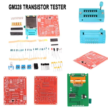 

2019 Volt Freq Meter GM328 Diode Cap Transistor Tester Automatically FET Signal Generator for Test Meters Drop Shipping