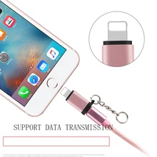 

OHYO android micro usb male to lightning 8 pin for apple iPhone adapter 7 plus 5s se 6 6s usb convert fast charging for iPad iso