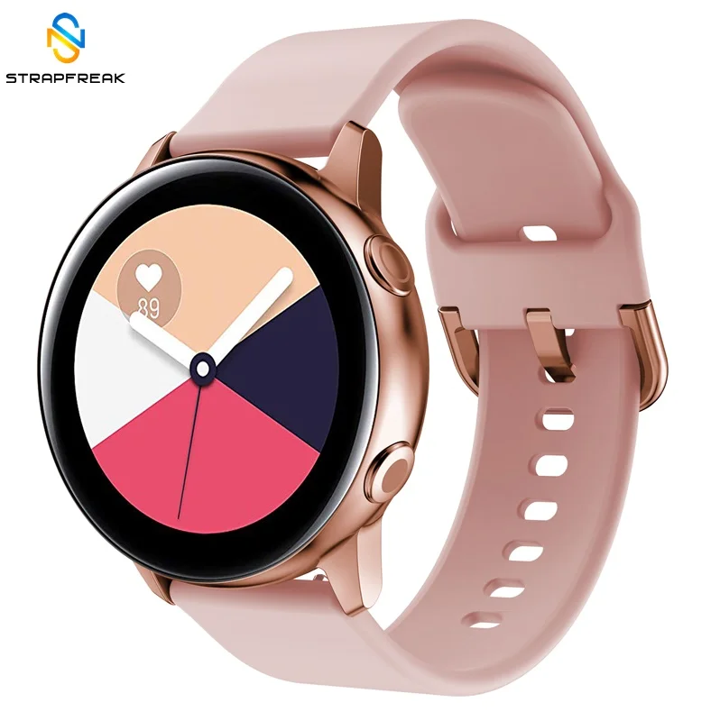 Силиконовый спортивный ремешок для Galaxy watch, активный смарт-ремешок для samsung Galaxy 42 мм, ремешок для часов, быстросъемный